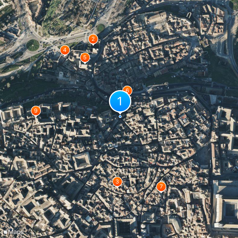 Mosque of Cristo de la Luz Map