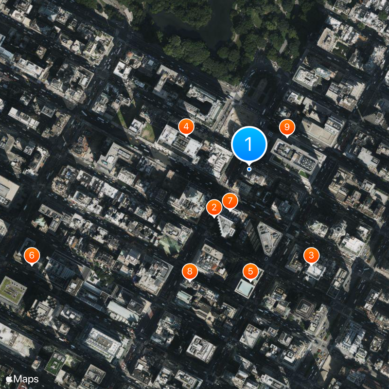 Bergdorf Goodman Map