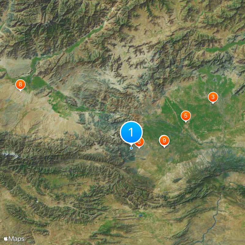 Government of Khyber Pakhtunkhwa Map