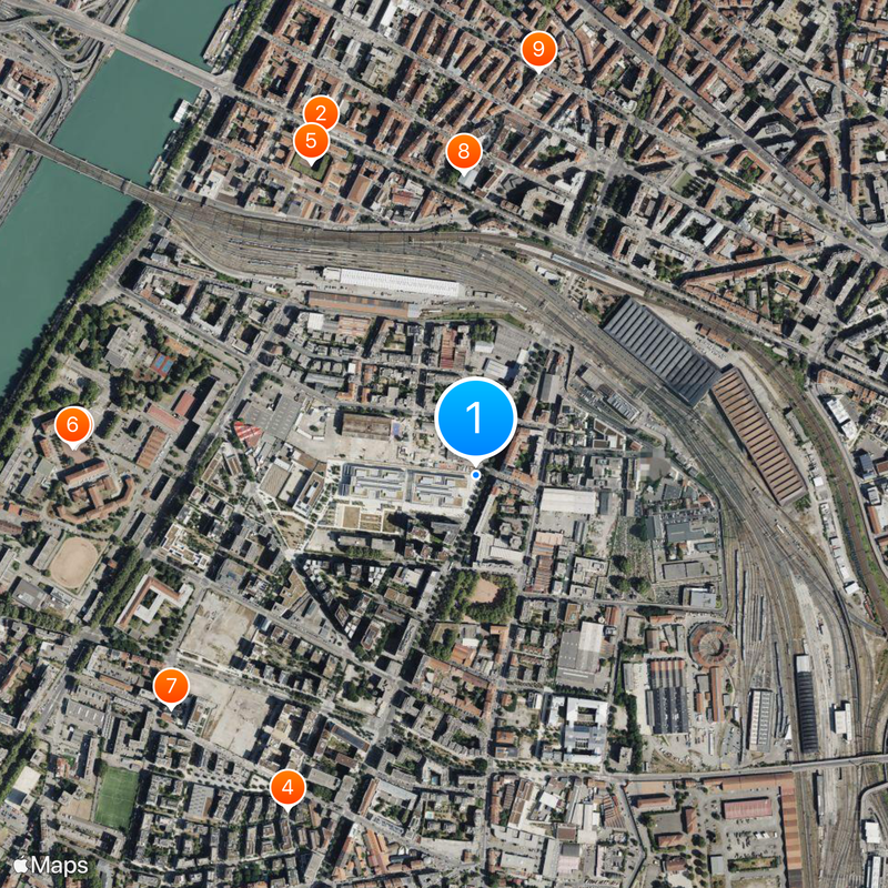 Emlyon Business School Map