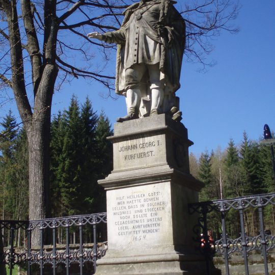 Johann Georg I.-Denkmal in Johanngeorgenstadt