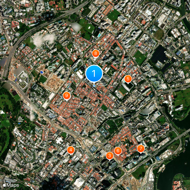 Mustafa Centre Map