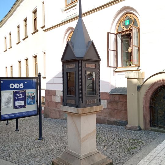 Meteorological column in Horská street