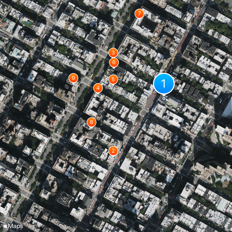 92nd Street Y Map