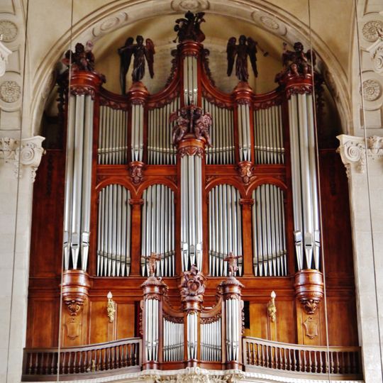 Orgue de tribune de l'église Saint-Sébastien de Nancy