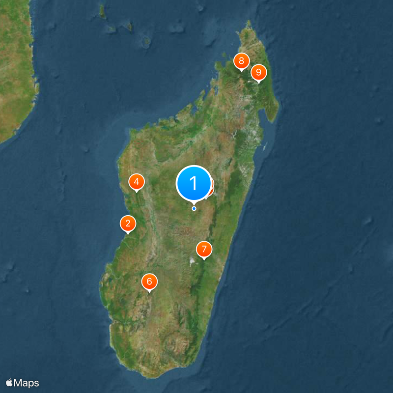 Madagascar Map