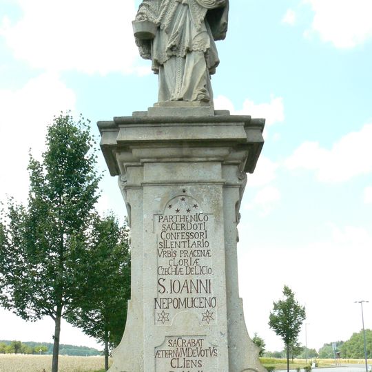 Statue of John of Nepomuk near Mariánská Týnice