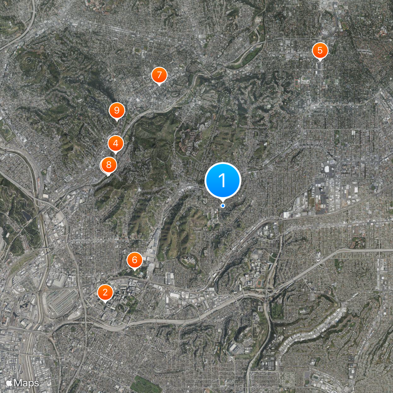 El Sereno Map