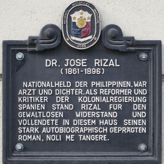 Dr. Jose Rizal historical marker