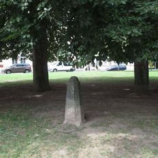 Památka u Zeyerova náměstí v Teplicích