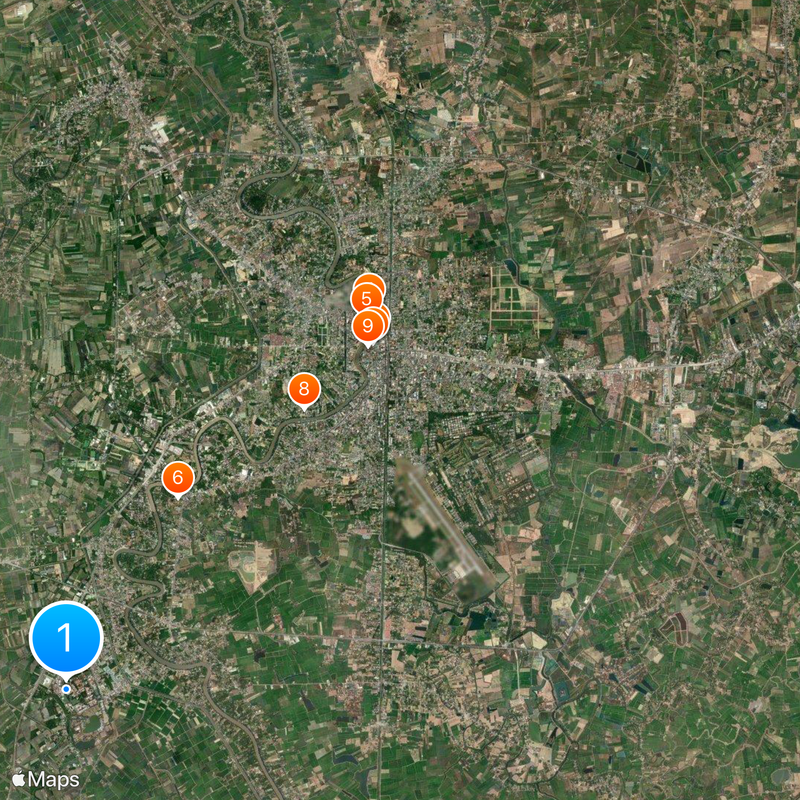 Naresuan University Map