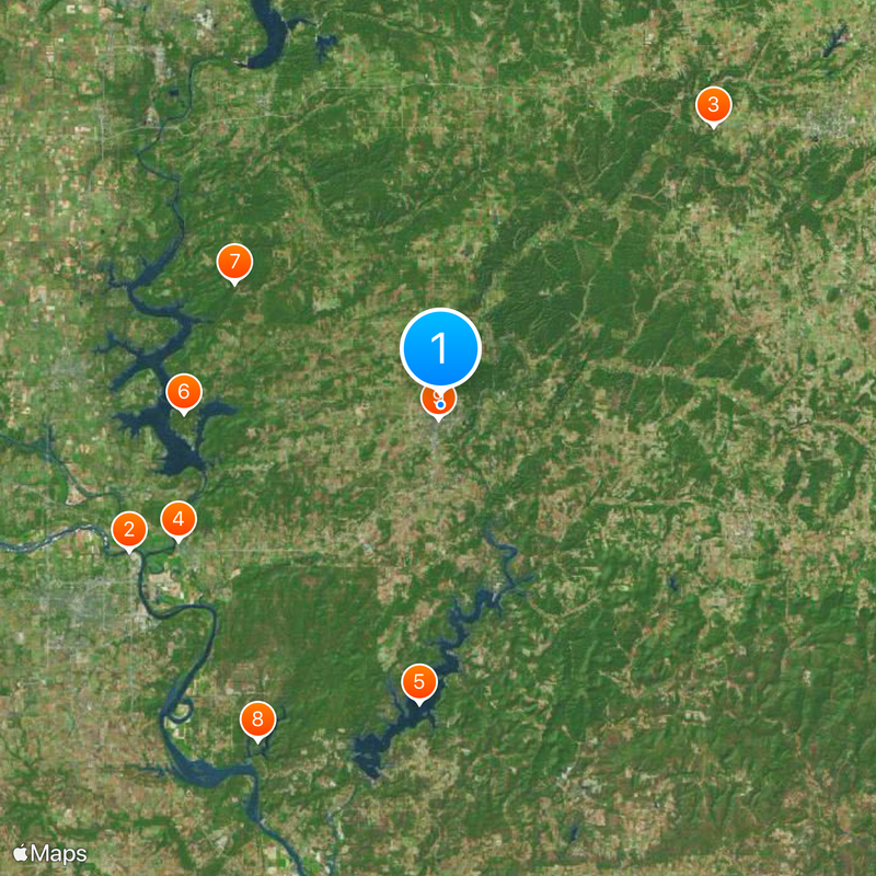 Northeastern State University Map