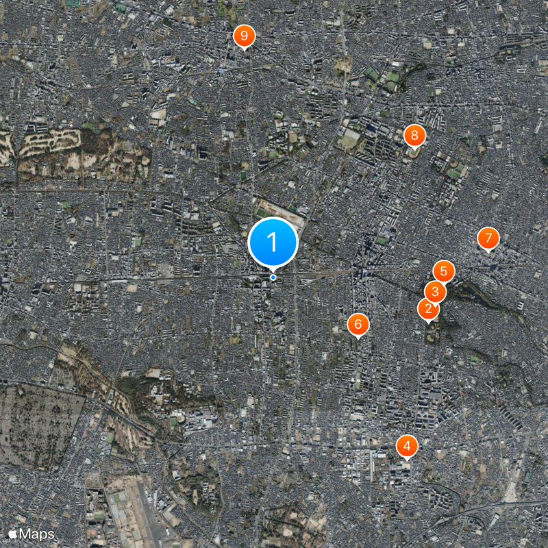 Nippon Veterinary and Life Science University Map