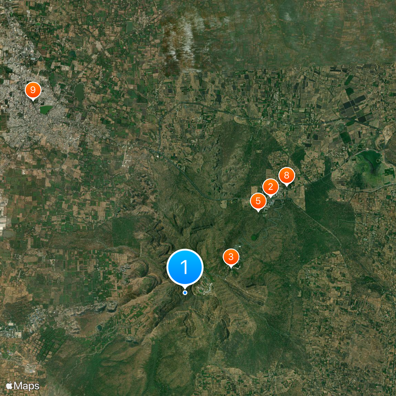 Kalika Mata Temple, Pavagadh Map