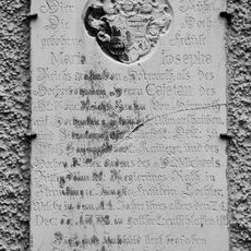 Grabplatte für Maria Josepha Reichsgräfin von Hörwarth