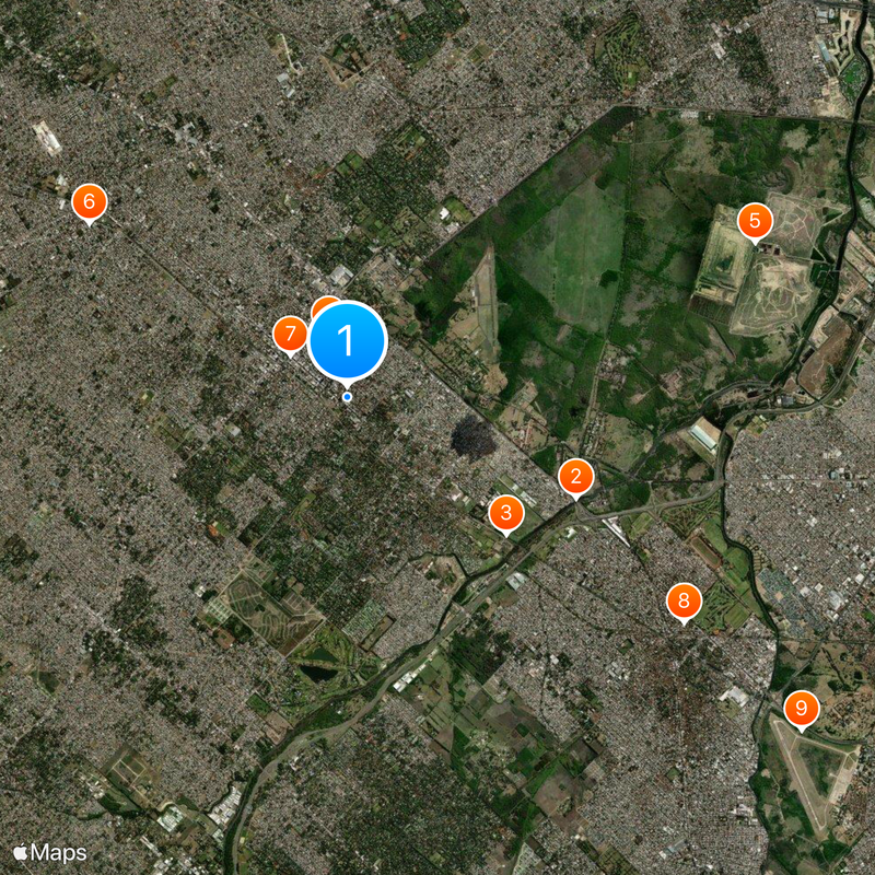 San Miguel Partido Map