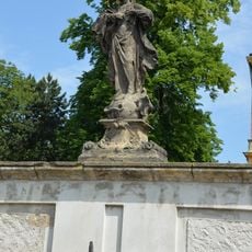 Virgin Mary Immaculacy statue in Liběšice