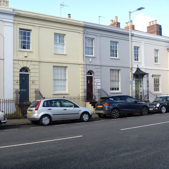 St Georges Terrace Numbers 6 7 And 8 And Attached Railings