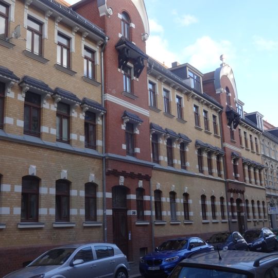 Doppelmietshaus Henricistraße 36; 38