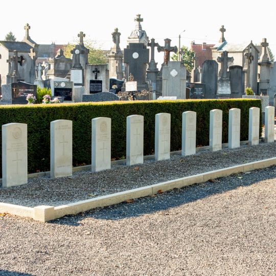 Secteur du Commonwealth du cimetière communal de Quesnoy-sur-Deûle