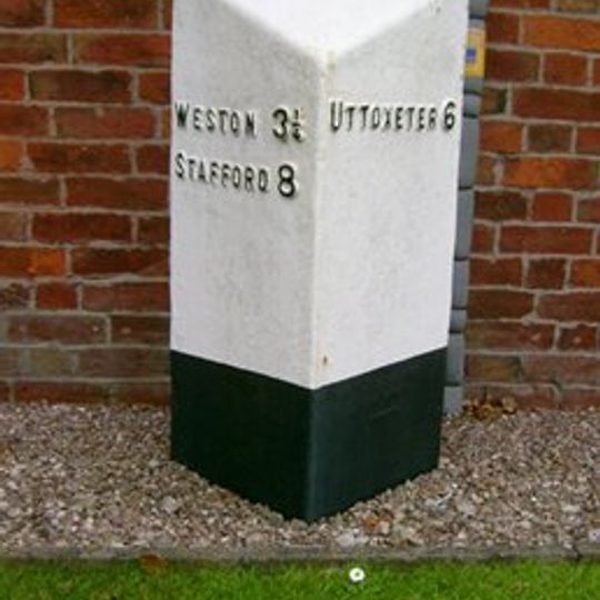 Milepost, Manor Farm