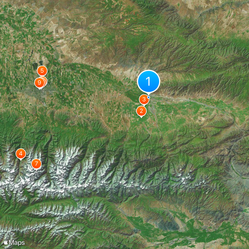 Tokmok Map