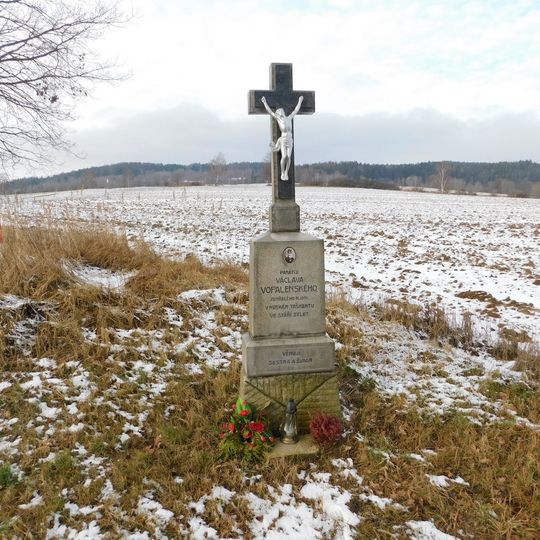 Kříž Václava Vopálenského jižně od Cejle