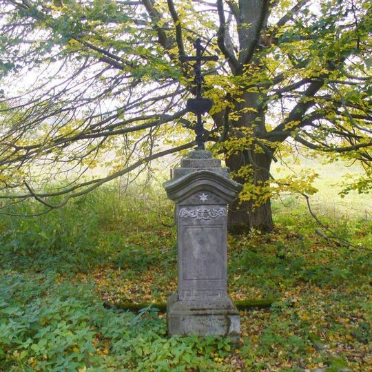 Kříž na severovýchodním okraji Kunratic