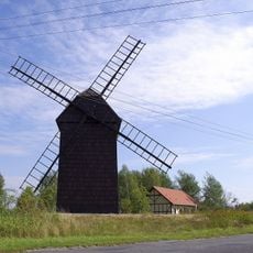 Post mill in Duchowo