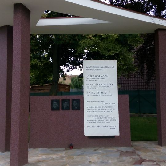 Památník padlých v Malhostovicích