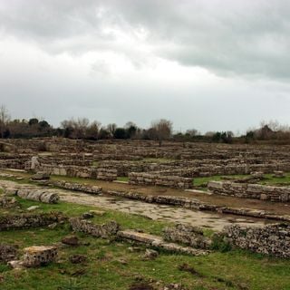 Ancient Roman houses in Paestum