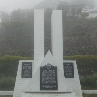 The Battle of Bessang Pass historical marker