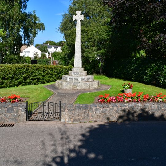 East Budleigh War Memorial Cross