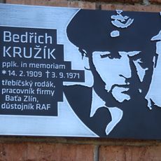 Bedrich Kruzik commemorative plaque