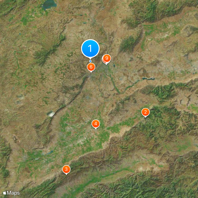 Yungang Grottoes Map