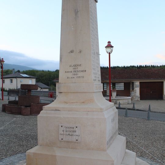 War memorial of Injoux