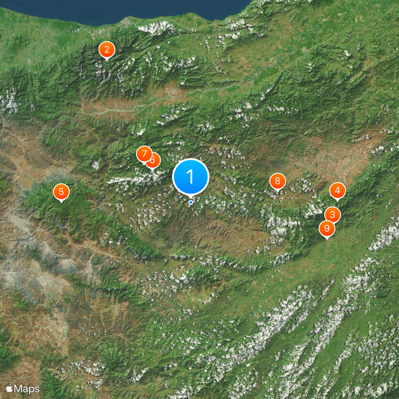 Geografía de Honduras Mapa