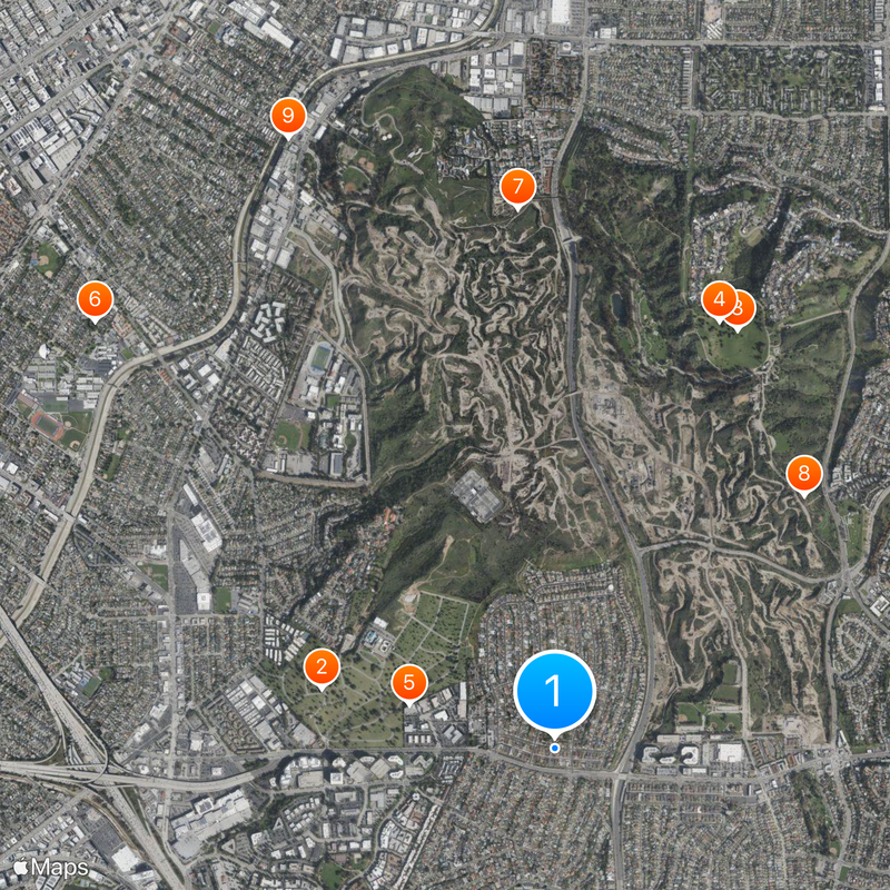 Ladera Heights Map