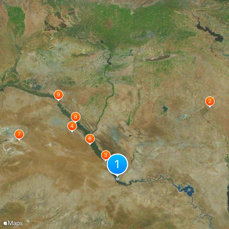 Al-Baghuz Fawqani Map