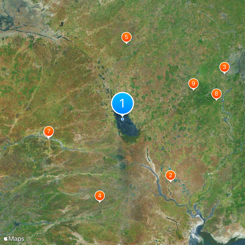 Nal Sarovar Bird Sanctuary Mappa