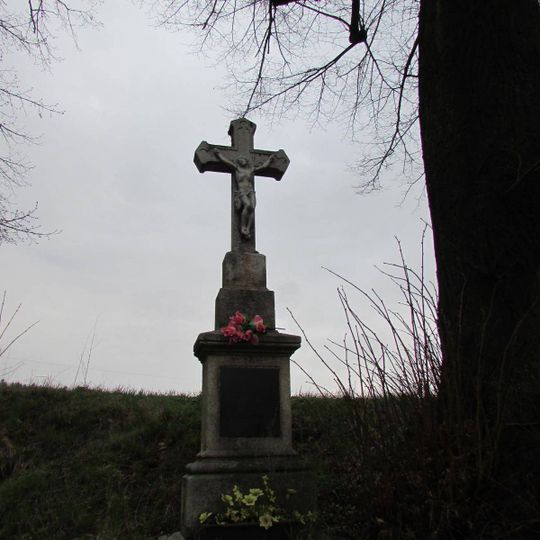 Kříž na severním okraji Putimova u hlavní silnice