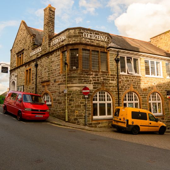 Kingdon House, Formerly The Premises Of The Tavistock Printing Company