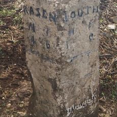 Milestone On South Side Of Road Near Spring Bank Farm