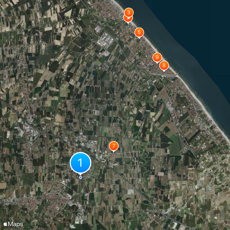 San Mauro Pascoli Mapa