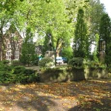 Erfscheiding met twee lantaarns