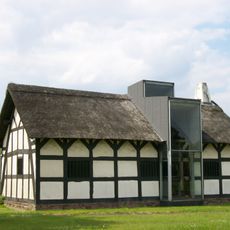 Cruckframe building formerly part of Newton Hall