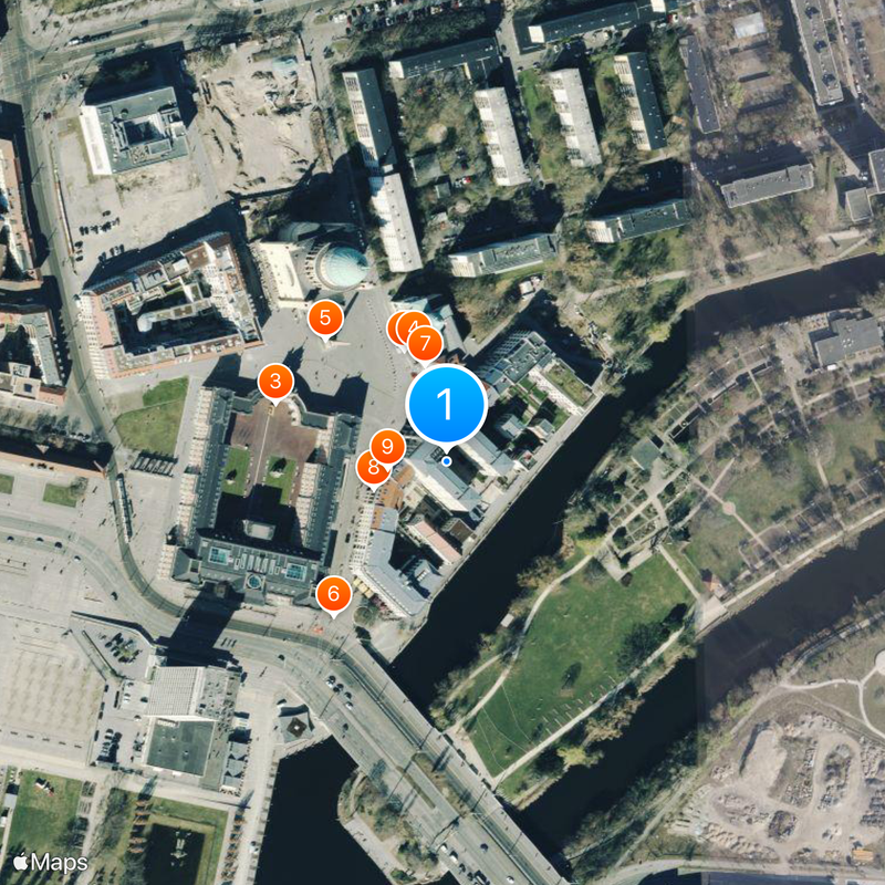 Museum Barberini Mapa