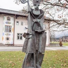 Bronzestatue hl. Nikolaus