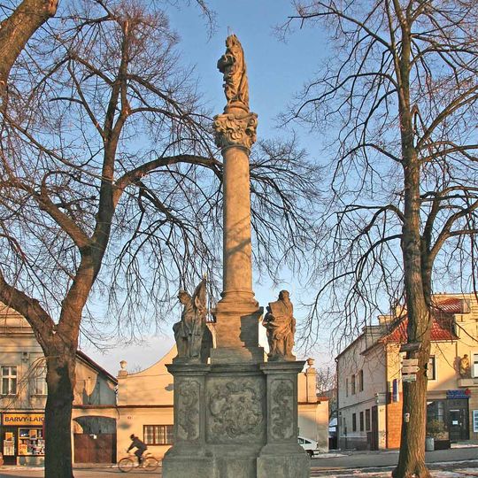 Maria column in Týnec nad Labem