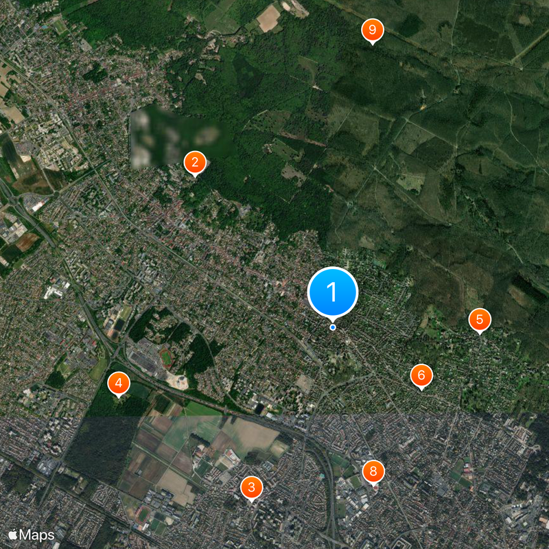 Saint-Leu-la-Forêt Map